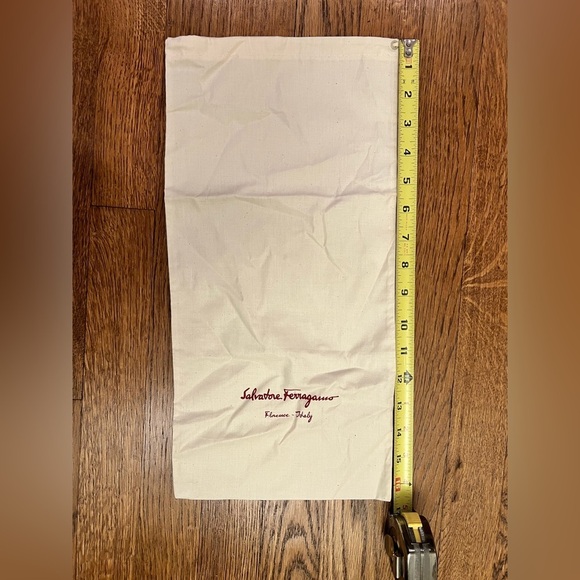 Bundle of 2 Designer Dust Bags – Ralph Lauren & Ferragamo for Shoes or Purses - Picture 6 of 7